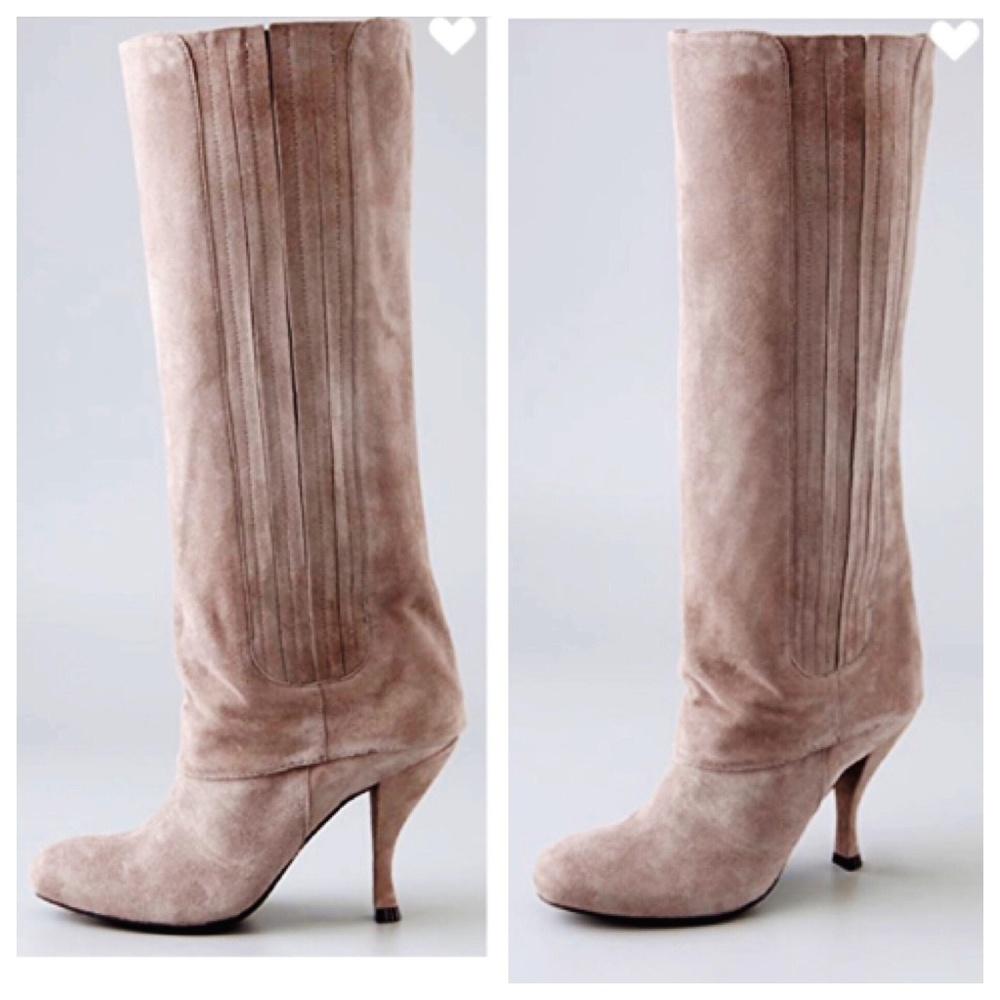 Elizabeth and James mane leather mocha boots 6.5 - Picture 1 of 8